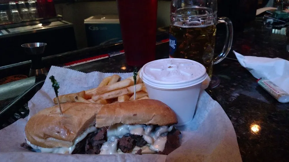 French Dip Sandwich with Fries